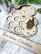 Santa Claus Christmas Flight Tray Shots Alcohol Adult Gift For Her Him Friendsgiving Holiday Party Barware