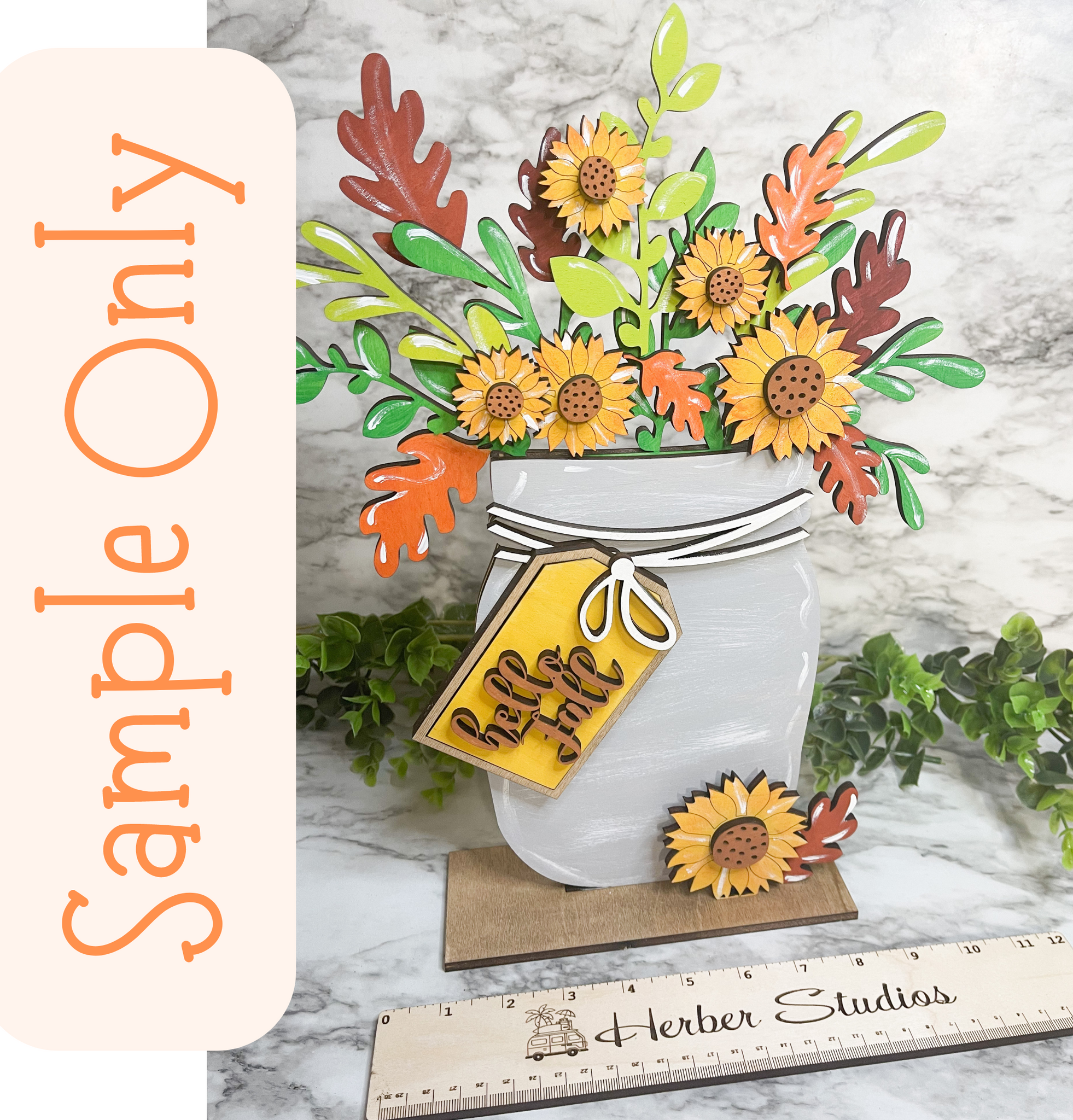 Sunflowers in Vase Do-it-Yourself (DIY) Paint Party Kit
