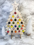 Adult Advent Calendar ~ Boozie Birch ~ Alcohol Liquor ~ Christmas Shots Tree Holiday Herber Studios
