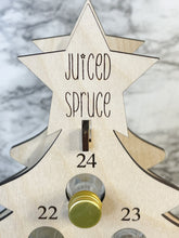 Load image into Gallery viewer, Adult Advent Calendar ~ Juiced Spruce ~ Alcohol Liquor ~ Christmas Shots Tree Holiday Herber Studios
