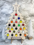 Adult Advent Calendar ~ Toasting Tree ~ Alcohol Liquor ~ Christmas Shots Tree Holiday Herber Studios