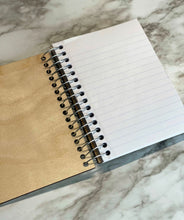 Load image into Gallery viewer, Wood Covered Notebook ~ Pick Design &amp; Color
