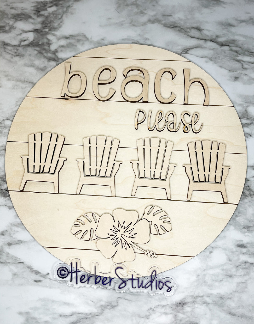 DIY Sign Beach Please Adirondack Chairs Tropical Summer Craft Wood Lightweight Wall Decor Shiplap