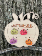Halloween Wine Charms - Happy Hallo-Wine