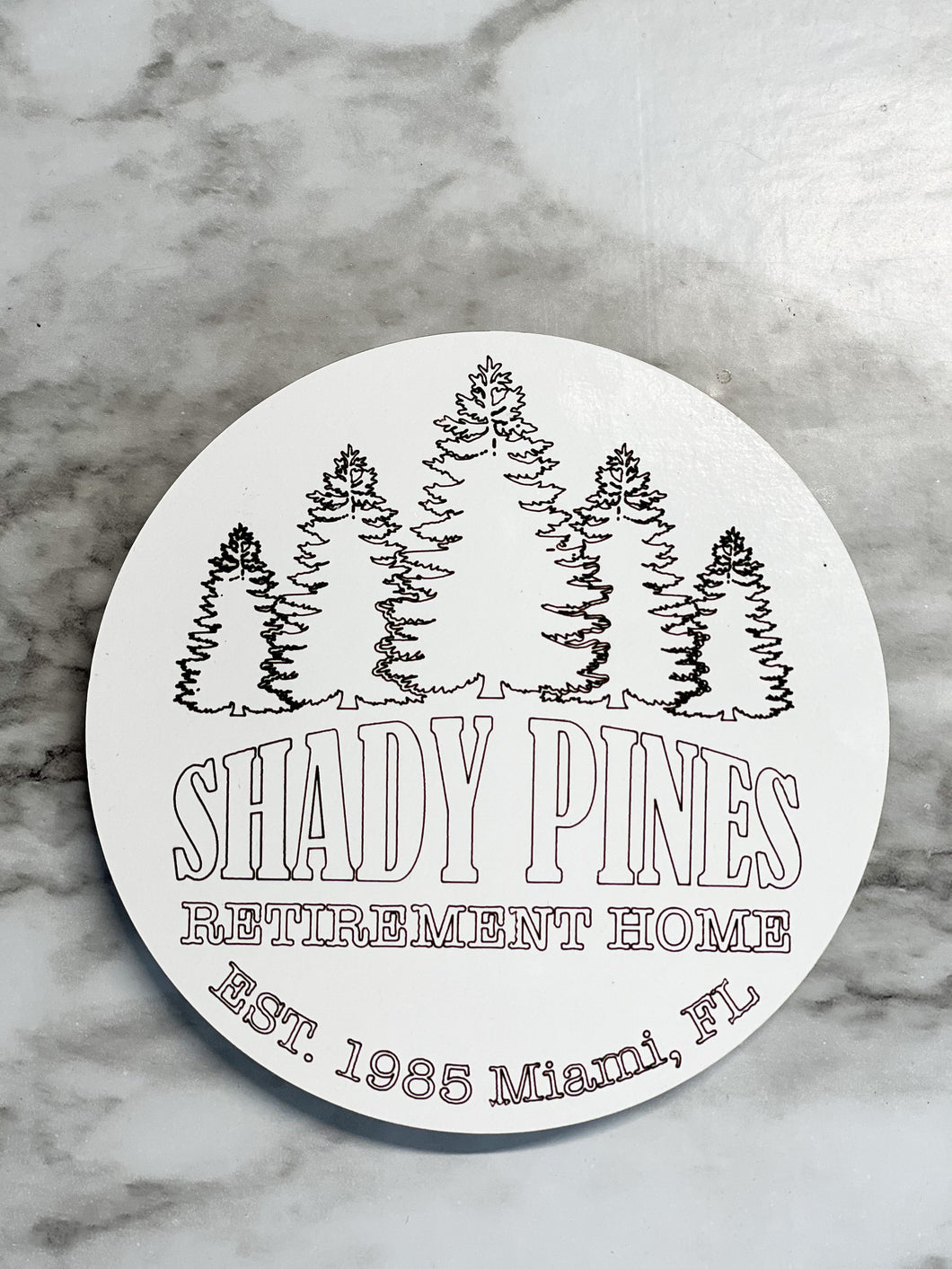 Shady Pines Golden Girls Kitchen Magnet - Kitsch - Fridge - TV Show - Fun - Sophia