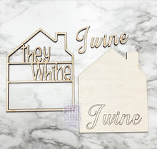 Load image into Gallery viewer, Wine Tier Tray DIY Wood Kit - Bar Kitchen Decor - Red White Drink Tiered Signs - Wood Craft
