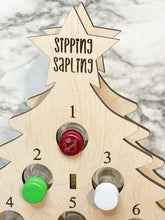 Load image into Gallery viewer, Adult Advent Calendar ~ Sipping Sapling ~ Alcohol Liquor ~ Christmas Shots 12 Day Tipsy Tree Holiday
