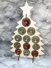 Load image into Gallery viewer, Adult Advent Calendar ~ WINE ~ Christmas Winemas Personalized Tipsy Tree Holiday Herber Studios HIGH QUALITY Wood
