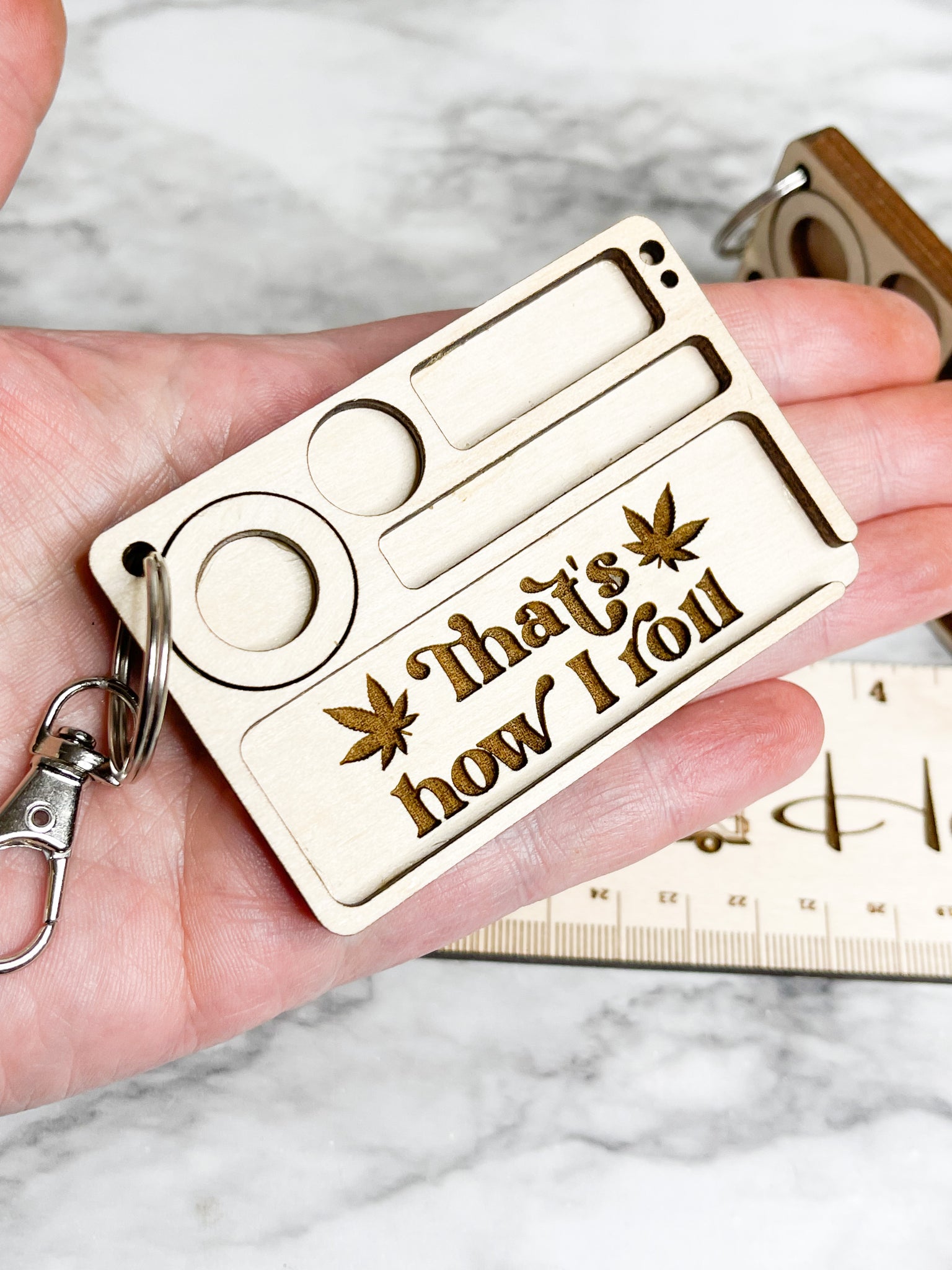 Rolling Tray Keychain - Adult - That's How I Roll - Good Vibes Only - –  Herber Studios